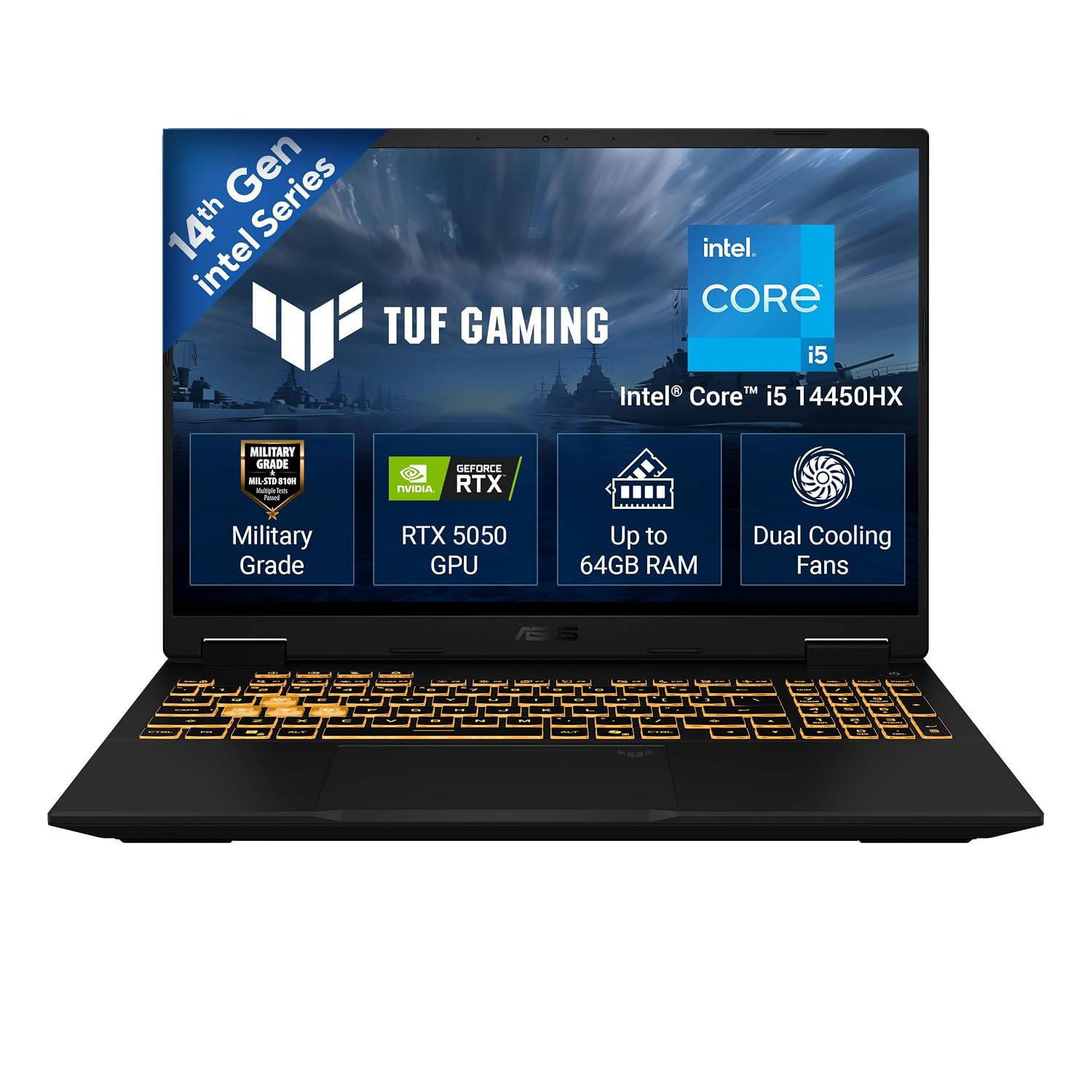 Asus TUF Gaming F16 FX610JH-TU080WS Ultrabook (14450HX/16 GB/512 GB SSD/Windows 11/8 GB)