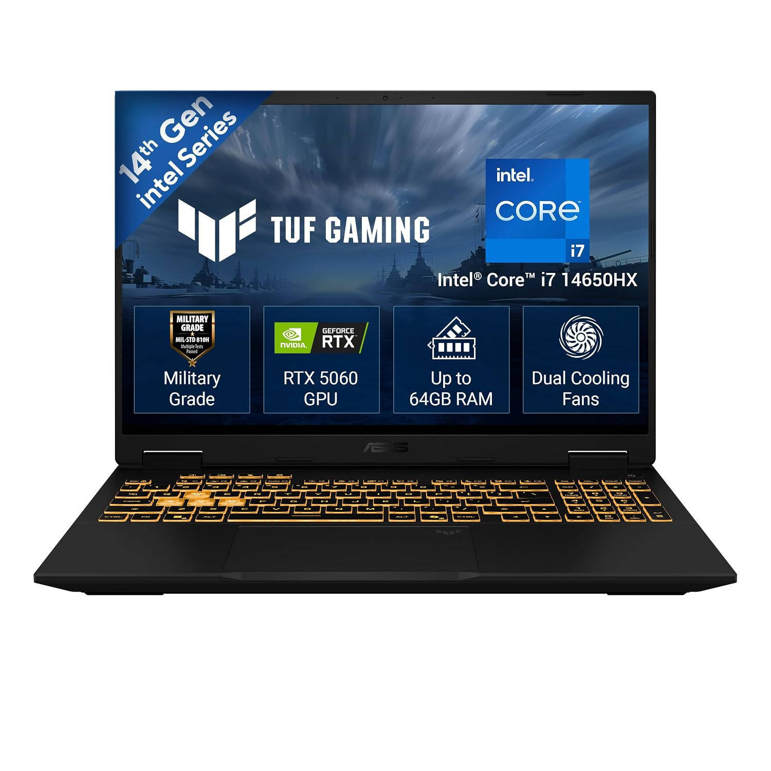 Asus TUF Gaming F16 FX610JM-TU105WS Ultrabook (14650HX/16 GB/512 GB SSD/Windows 11/8 GB)