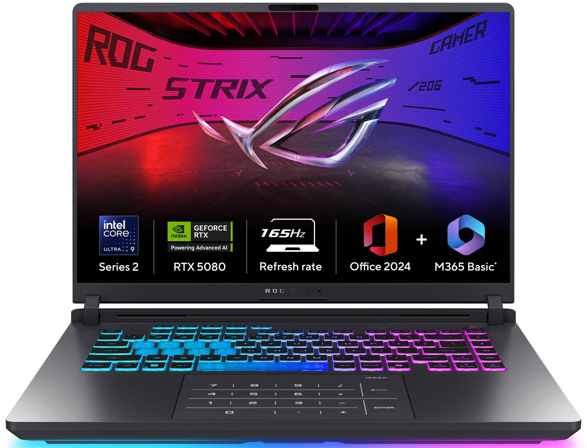 Asus ROG Strix G16 G615LW-RV148WS Laptop (Core Ultra 9  Series 2 /32 GB/1 TB SSD/Windows 11/16 GB)