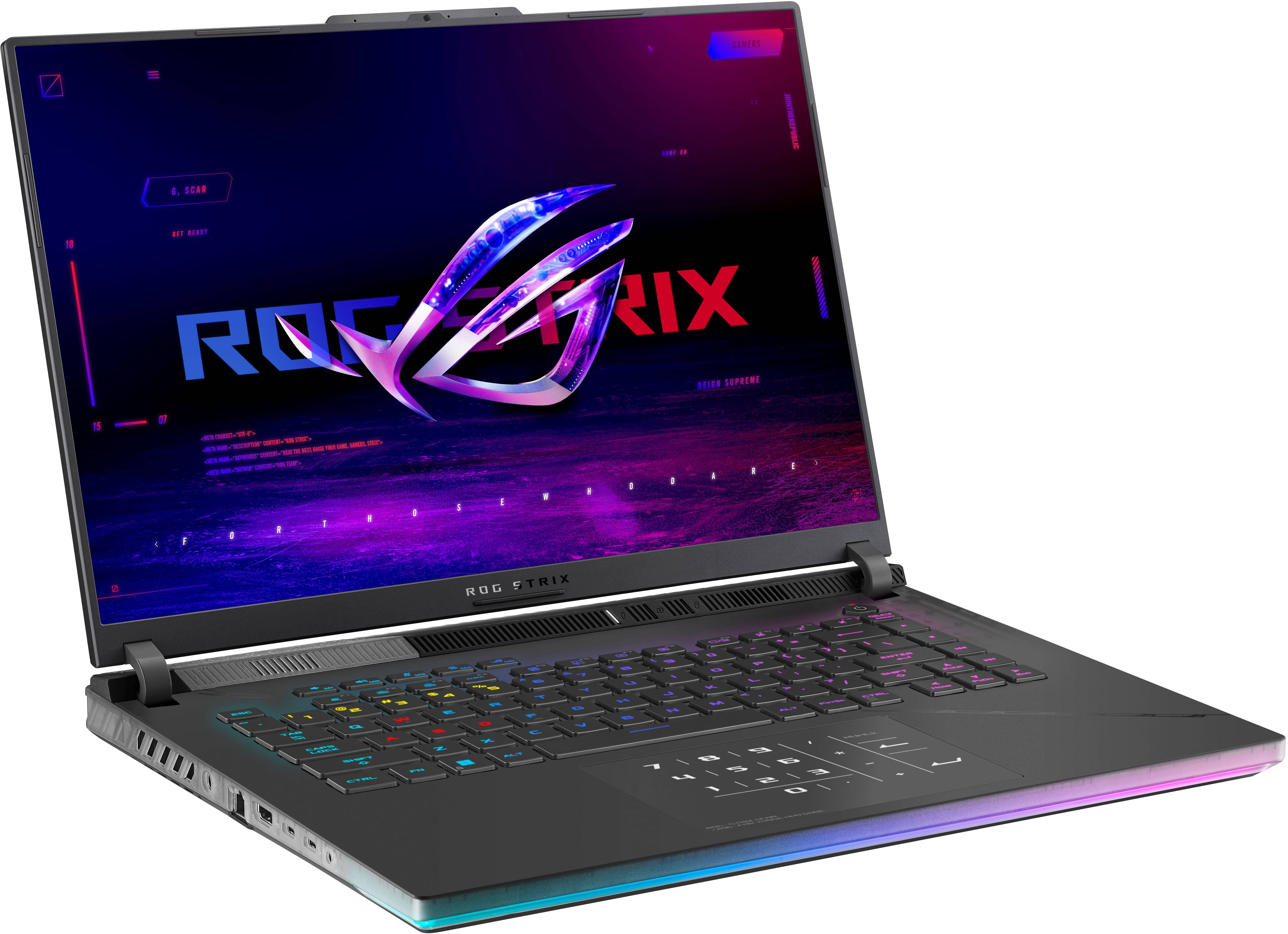 Asus ROG Strix Scar 18 G834JYR-RA001WS Laptop (Core i9 14th Gen/32 GB/2 TB SSD/Windows 11/16 GB)