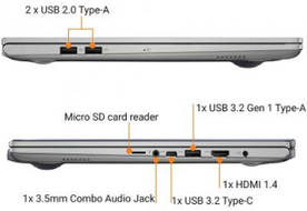 Asus Vivobook K15 OLED K513EA-L503WS Laptop (Core i5 11th Gen/8 GB/1 TB 256 GB SSD/Windows 11)