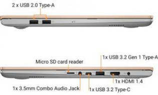 Asus Vivobook K15 OLED KM513UA-L501TS Laptop (AMD Hexa Core Ryzen 5/8 GB/1 TB 256 GB SSD/Windows 10)