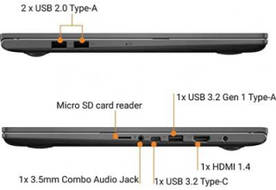 Asus Vivobook K15 OLED KM513UA-L502TS Laptop (AMD Hexa Core Ryzen 5/8 GB/1 TB 256 GB SSD/Windows 10)