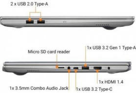 Asus Vivobook K15 OLED KM513UA-L503TS Laptop (AMD Hexa Core Ryzen 5/8 GB/1 TB 256 GB SSD/Windows 10)