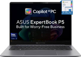 Asus Expertbook P5 P5405CSA-NZ0215WS Laptop (Core Ultra 7  Series 2 /32 GB/1 TB SSD/Windows 11)