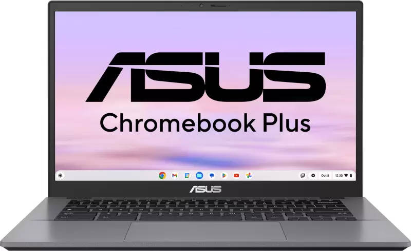 Asus Chromebook Plus CX3402CBA-PQ0173 Laptop (Core i3 12th Gen/8 GB/128 GB eMMC/Google Chrome)