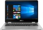 Asus Vivobook Flip TP401CA-DHM6T Laptop (Core M3 7th Gen/4 GB/128 GB SSD/Windows 10)