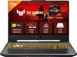 Asus TUF Gaming A15 FA506NCG-HN249W Laptop (AMD Ryzen 7/16 GB/1 TB SSD/Windows 11/4 GB)