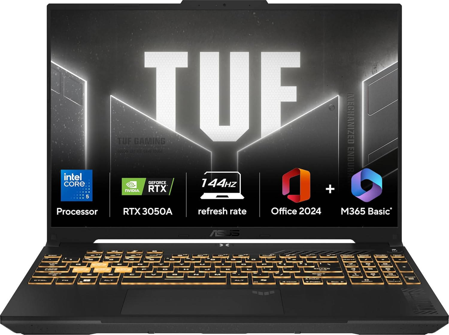 Asus TUF Gaming F16 FX607VB-RL087WS Laptop (Core 5  Series 2 /16 GB/512 GB SSD/Windows 11/4 GB)
