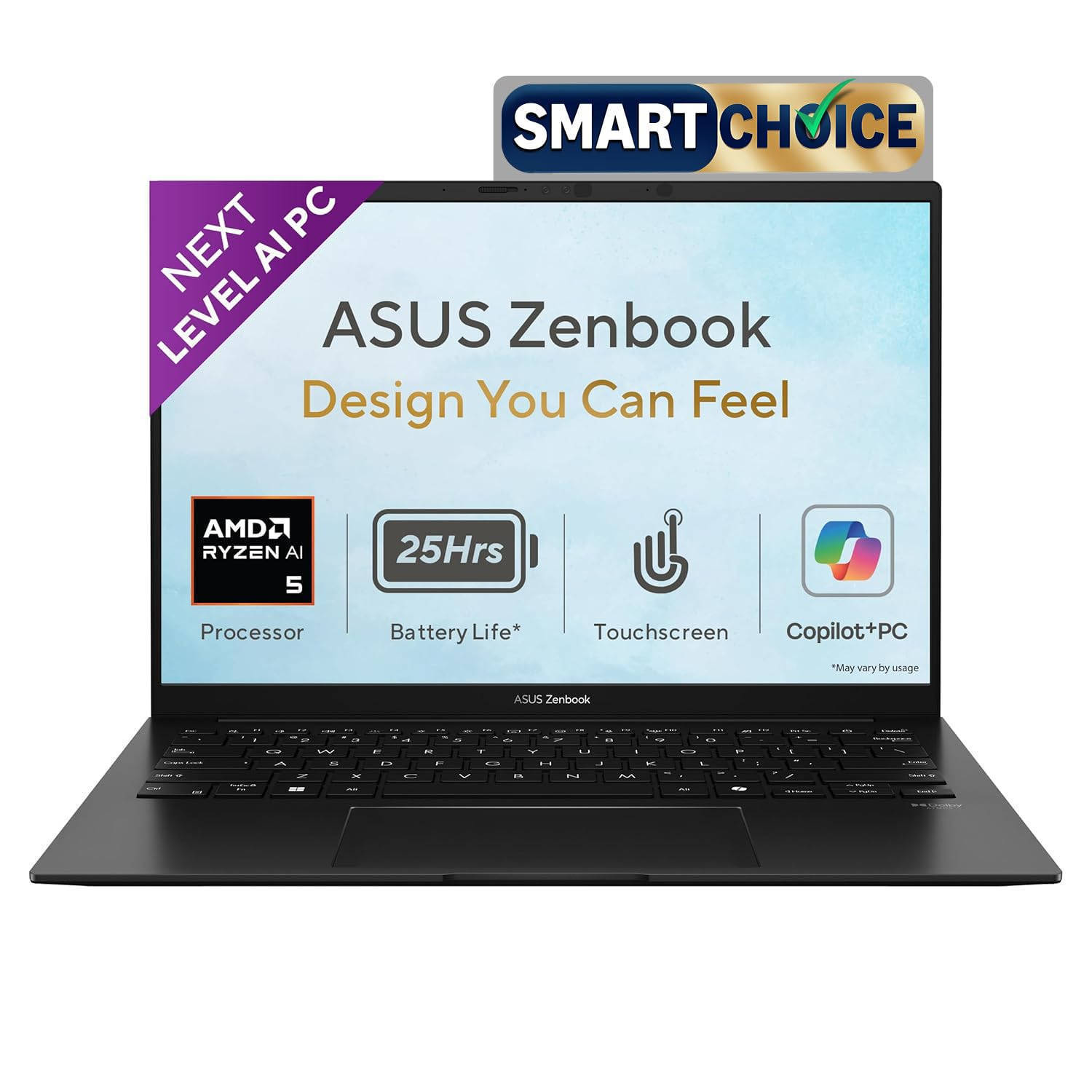 Asus Zenbook 14 UM3406GA-QL119WS Ultrabook (AI 5 430/16 GB/1 TB SSD/Windows 11)