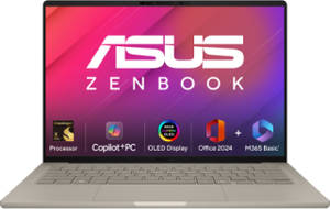 Asus Zenbook A14 OLED UX3407RA-QD054WS Laptop (Snapdragon X Elite Dodeca Core/16 GB/512 GB SSD/Windows 11)