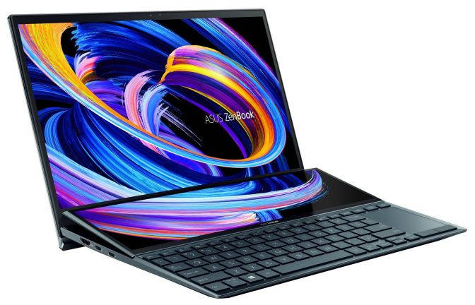 Asus Zenbook Duo 14 UX482EG-KA711WS Laptop (Core i7 11th Gen/16 GB/1 TB SSD/Windows 11/2 GB)