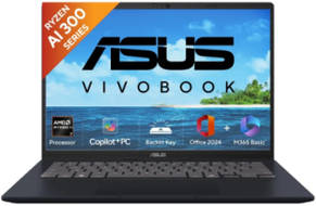Asus VivoBook 14 M1407KA-LY112WS Laptop (AMD Octa Core Ryzen AI 7/16 GB/512 GB SSD/Windows 11)