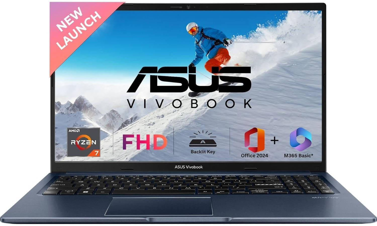 Asus VivoBook 15 M1502YA-BQ989WS Laptop (AMD Octa Core Ryzen 7/16 GB/512 GB SSD/Windows 11)