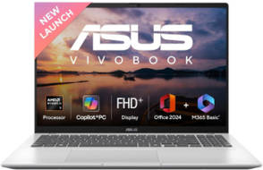 Asus VivoBook 16 M1607KA-MB134WS Laptop (AMD Octa Core Ryzen AI 7/16 GB/512 GB SSD/Windows 11)