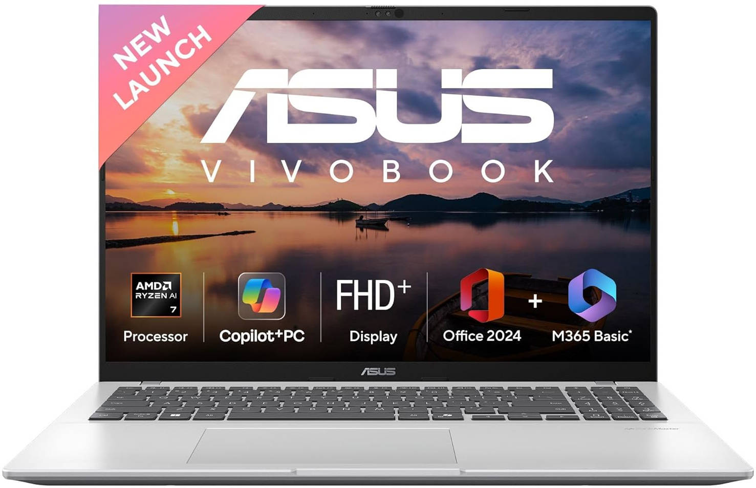 Asus VivoBook 16 M1607KA-MB134WS Laptop (AMD Octa Core Ryzen AI 7/16 GB/512 GB SSD/Windows 11)