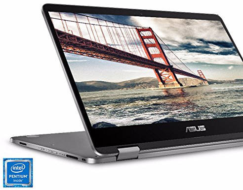 Asus VivoBook Flip 14 TP401MA-AH21T Laptop (Intel Pentium Quad Core/4 GB/128 GB SSD/Windows 10)