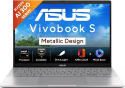 Asus VivoBook S14 M3407KA-SF2501WS Laptop (AMD Quad Core Ryzen AI 5/16 GB/512 GB SSD/Windows 11)