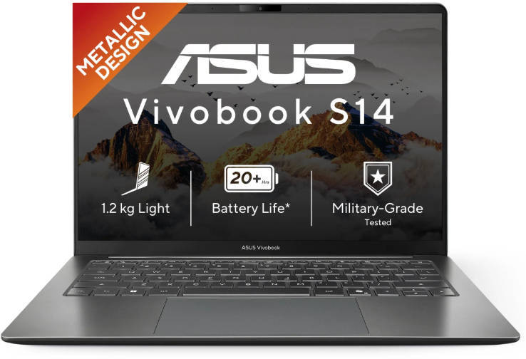 Asus VivoBook S14 S5452MA-TM197WS Ultrabook (Core 7/16 GB/512 GB SSD/Windows 11)