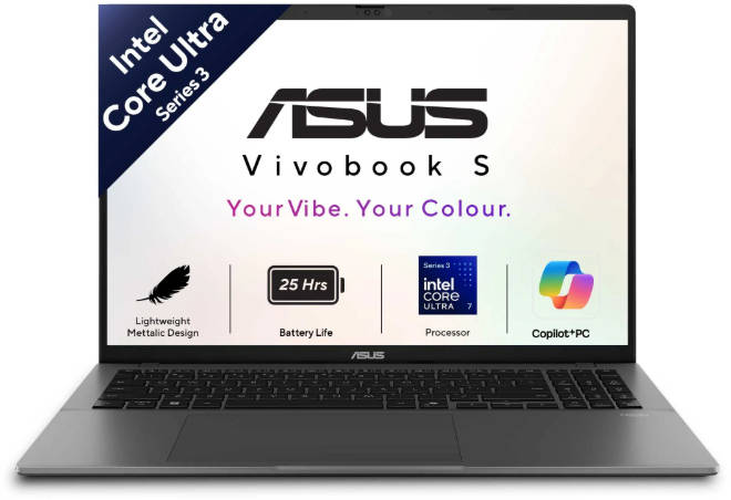 Asus Vivobook S16 OLED S3607AA-SH089WS Laptop (Core Ultra 7/16 GB/1024 GB SSD/Windows 11)
