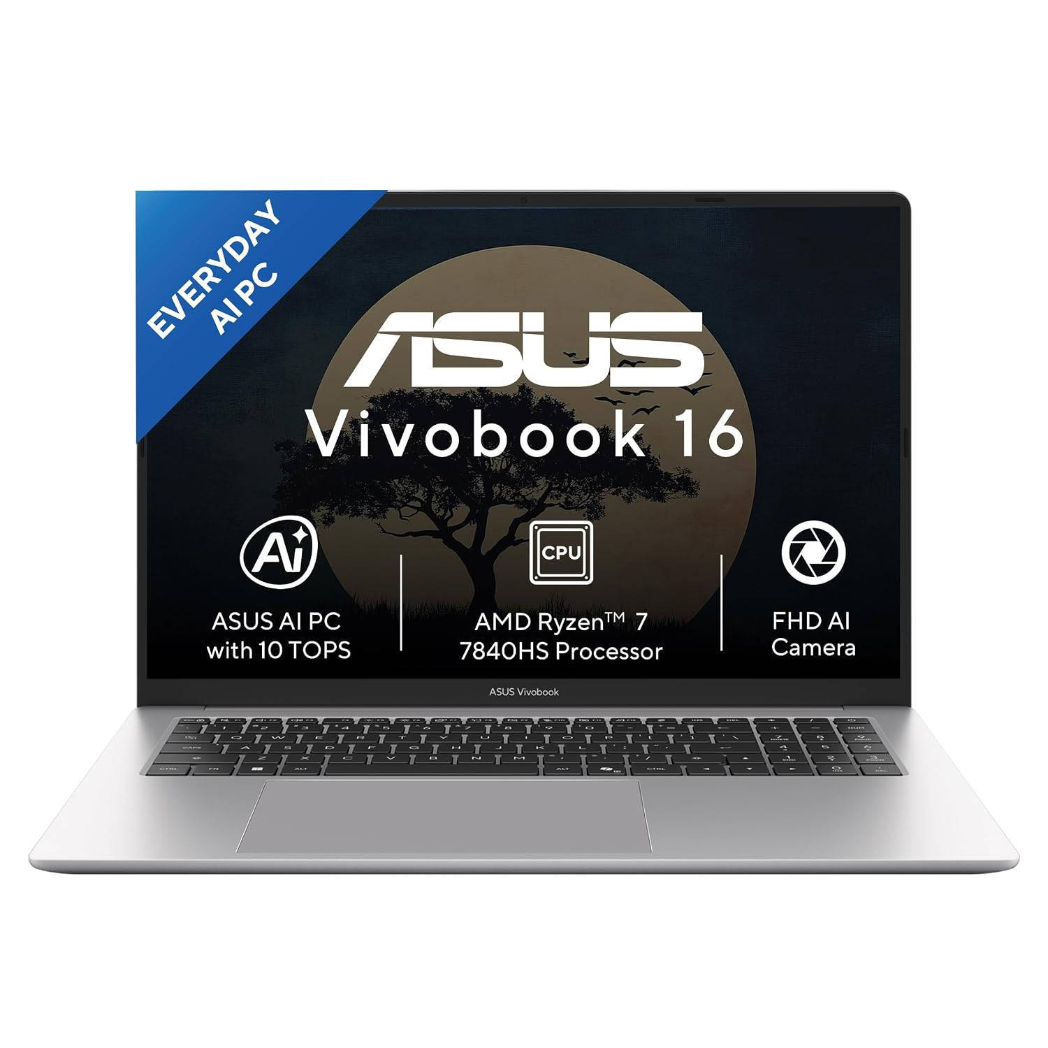 Asus VivoBook 16 X1652XA-MB033WS Laptop (7840HS/8 GB/512 GB SSD/Windows 11)