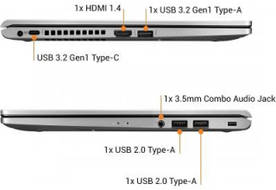 Asus VivoBook 14 X415MA-BV011W Laptop (Intel Celeron Dual Core/4 GB/256 GB SSD/Windows 11)