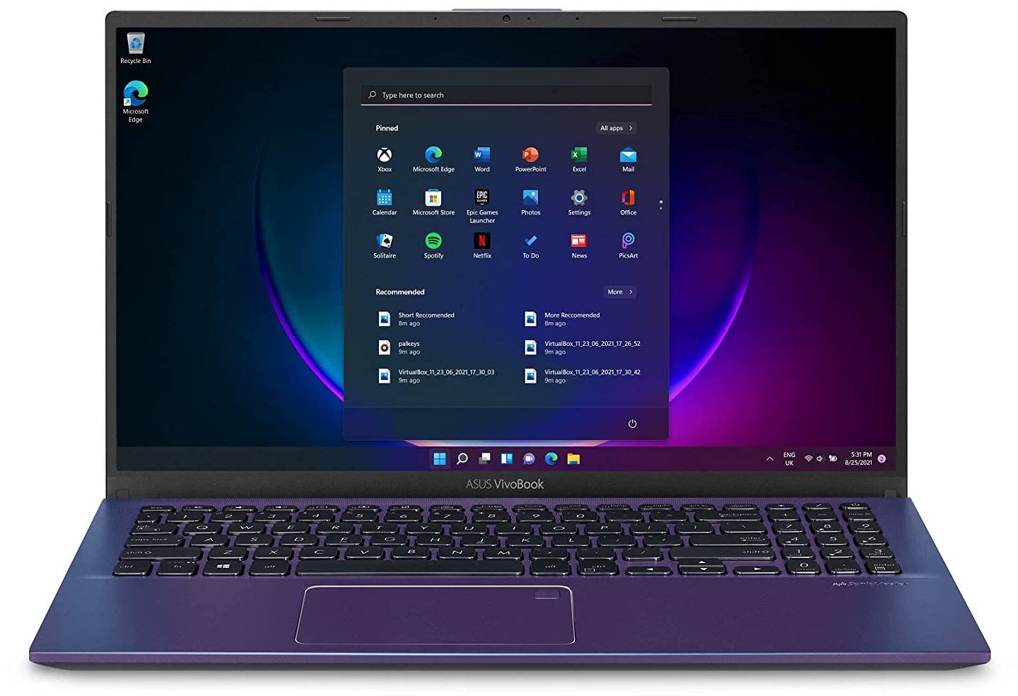 Asus VivoBook 15 X512DA-BQ313WS Laptop (AMD Dual Core Ryzen 3/8 GB/512 GB SSD/Windows 11)
