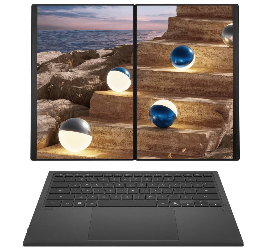 Asus Zenbook Duo OLED UX8407AA Ultrabook (Intel Core Ultra X9  Series 3 /32 GB/1 TB SSD/Windows 11)