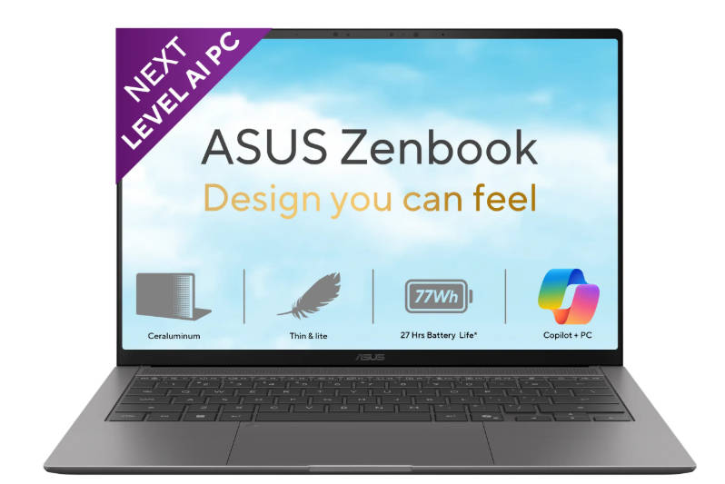 Asus Zenbook S 14 OLED UX5406AA-SU188WS Ultrabook (Intel Core Ultra 9 386H/32 GB/1 TB SSD/Windows 11)