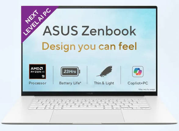 Asus Zenbook S 16 OLED UM5606GA-SR249WS Ultrabook (Ryzen AI 9 465/32 GB/1 TB SSD/Windows 11)