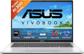 Asus VivoBook 14 M1407KA-LY131WS Laptop (AMD Quad Core Ryzen AI 5/16 GB/512 GB SSD/Windows 11)