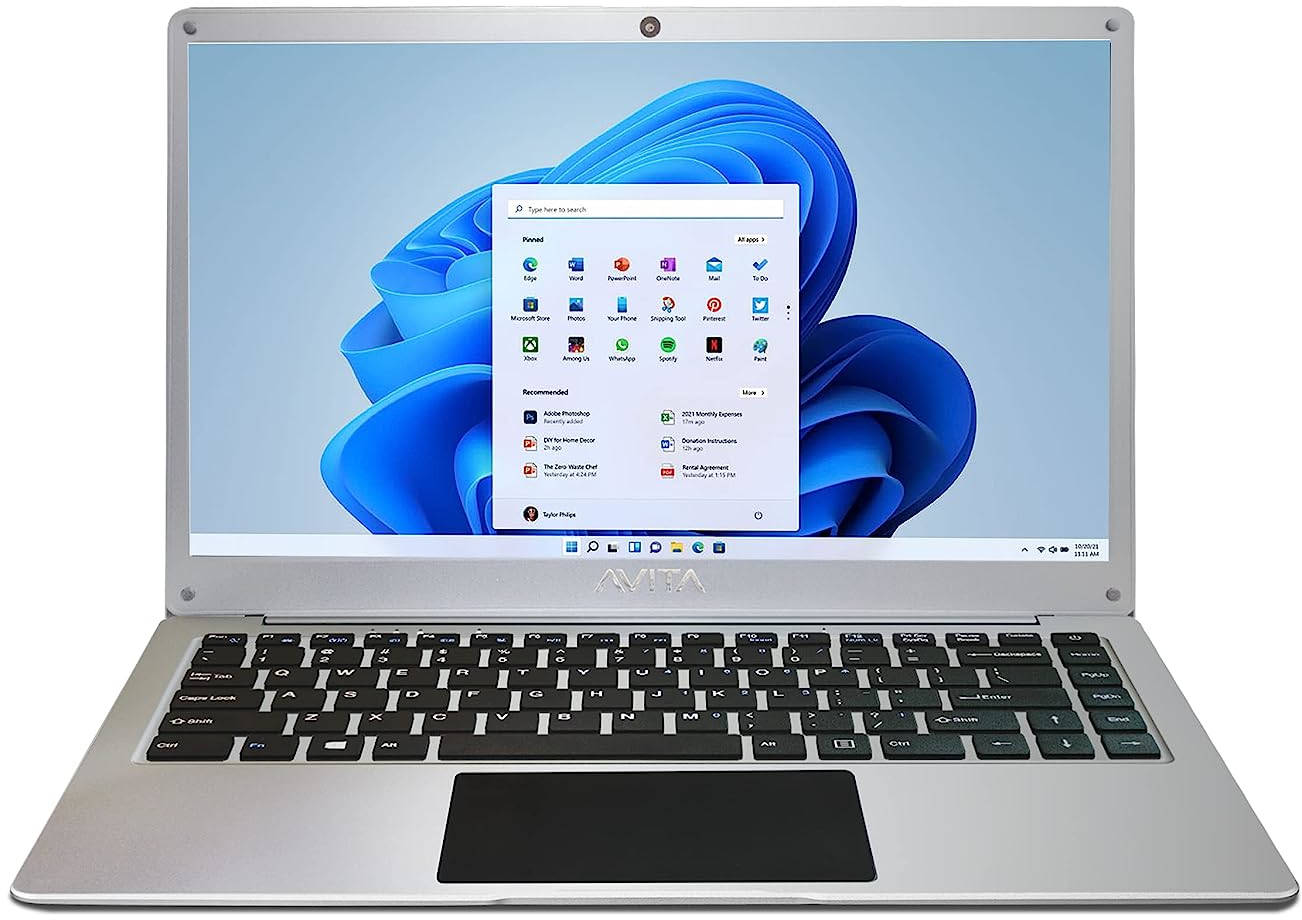 Avita Satus Ultimus S111 NU14A1INC43PN-CS Laptop (Intel Celeron Dual Core/4 GB/128 GB SSD/Windows 11)