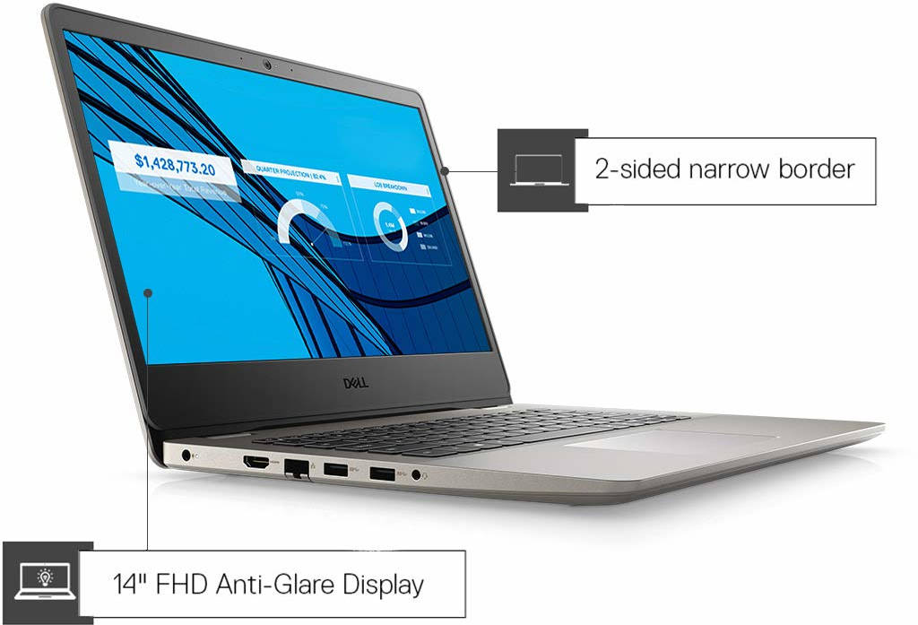 Dell Vostro 14 3400 (D552214WIN9D) Laptop (Core i5 11th Gen/16 GB/512 GB SSD/Windows 11)