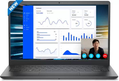 Dell Vostro 3425 (D552308WIN9B) Laptop (AMD Quad Core Ryzen 3/8 GB/256 GB SSD/Windows 11)