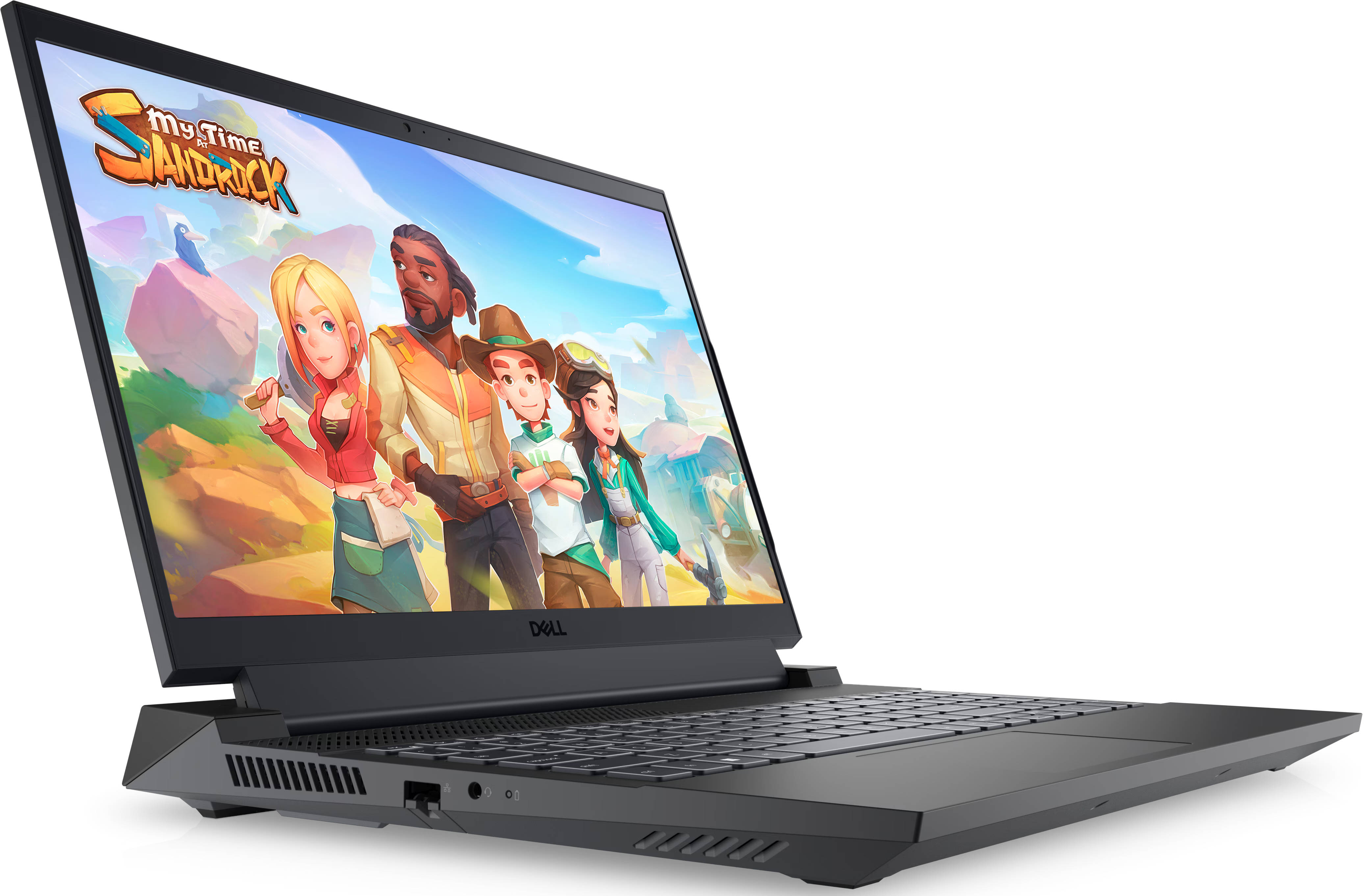Dell G15 5535 (OGN553550001RIN) Laptop (AMD Hexa Core Ryzen 5/16 GB/512 GB SSD/Windows 11/6 GB)