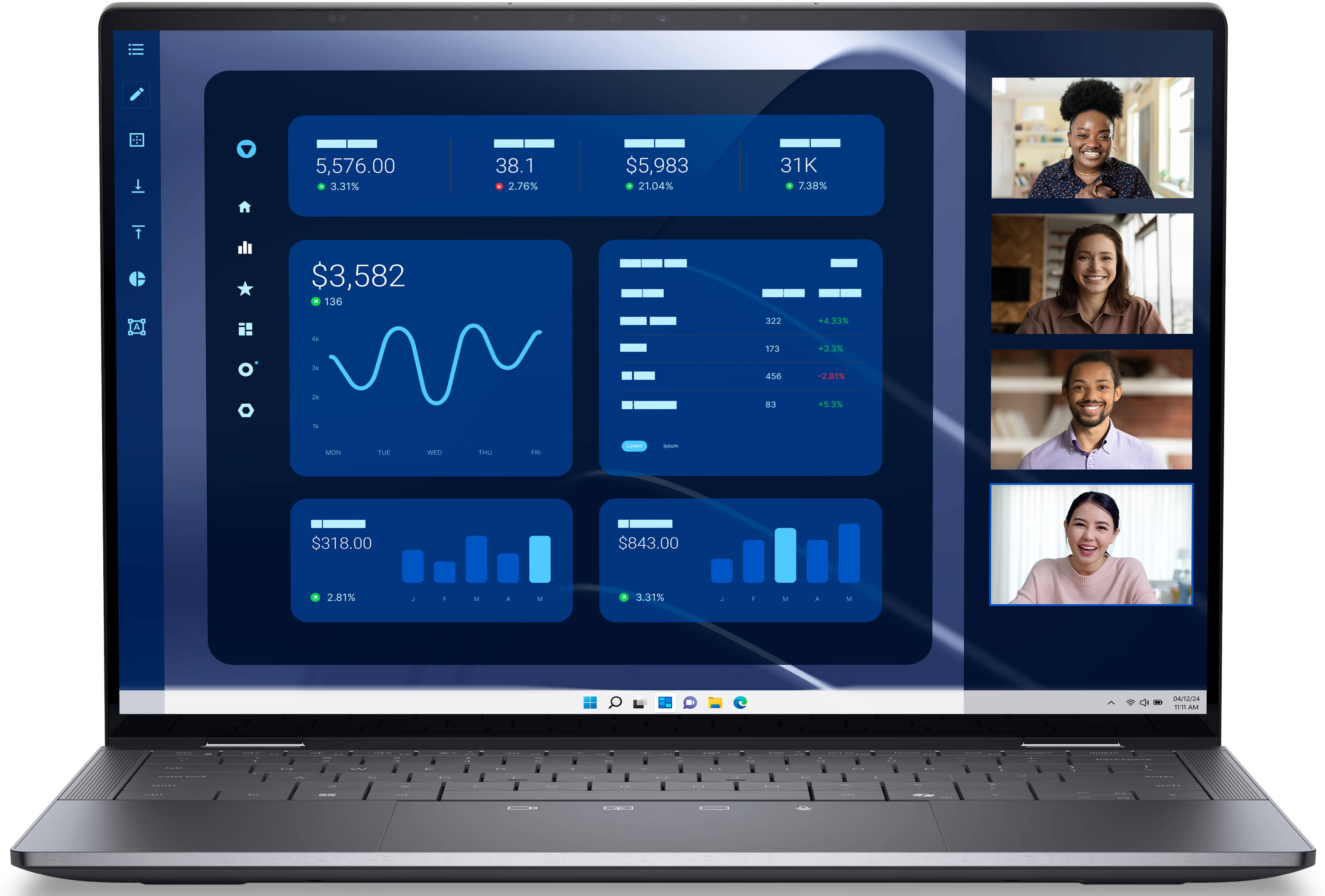 Dell Latitude 9450 (AL9450GCTO) Laptop (Core Ultra 5/16 GB/512 GB SSD/Windows 11)