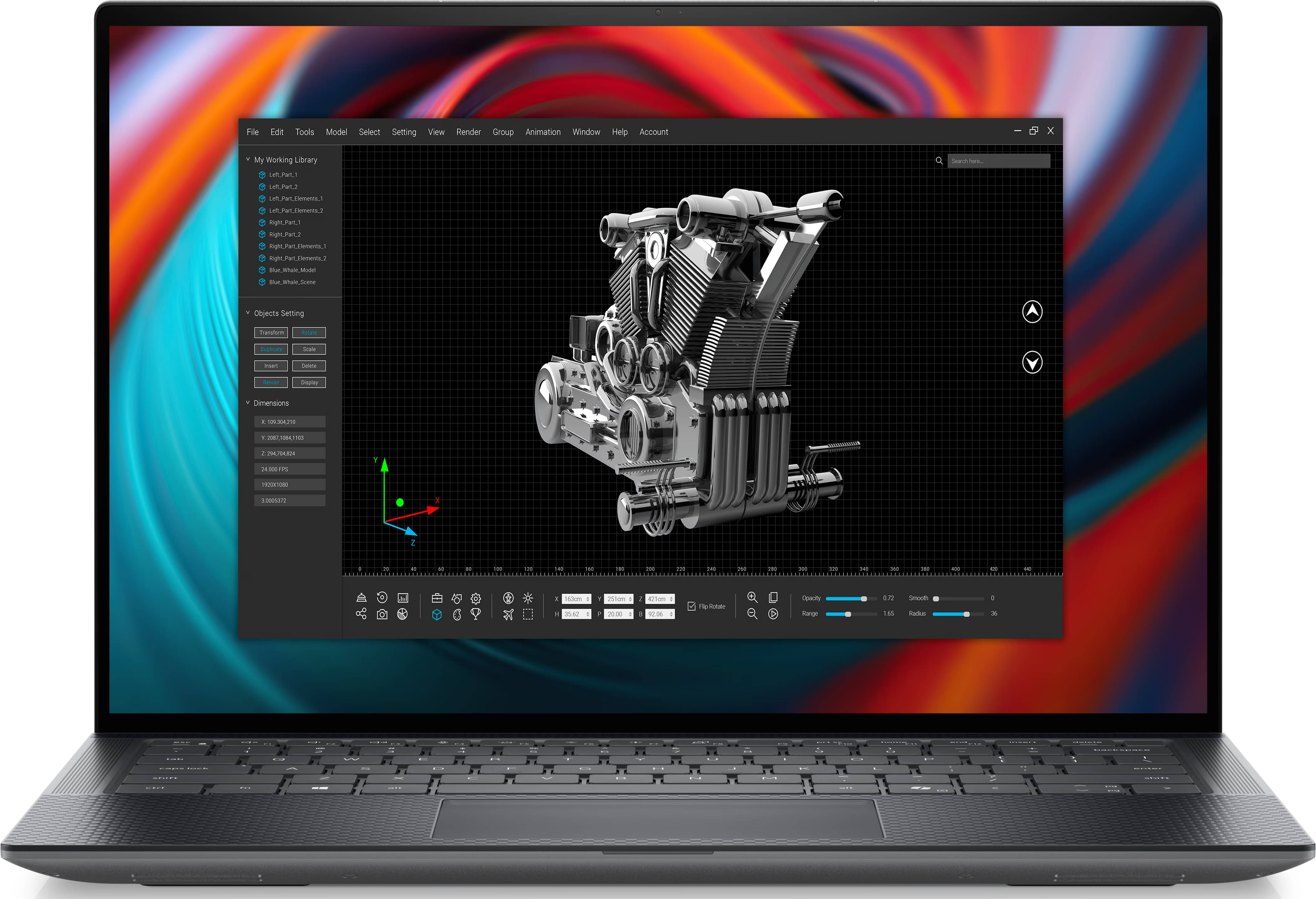 Dell Precision 5490 (AWM5490) Laptop (Core Ultra 7/32 GB/256 GB SSD/Windows 11)