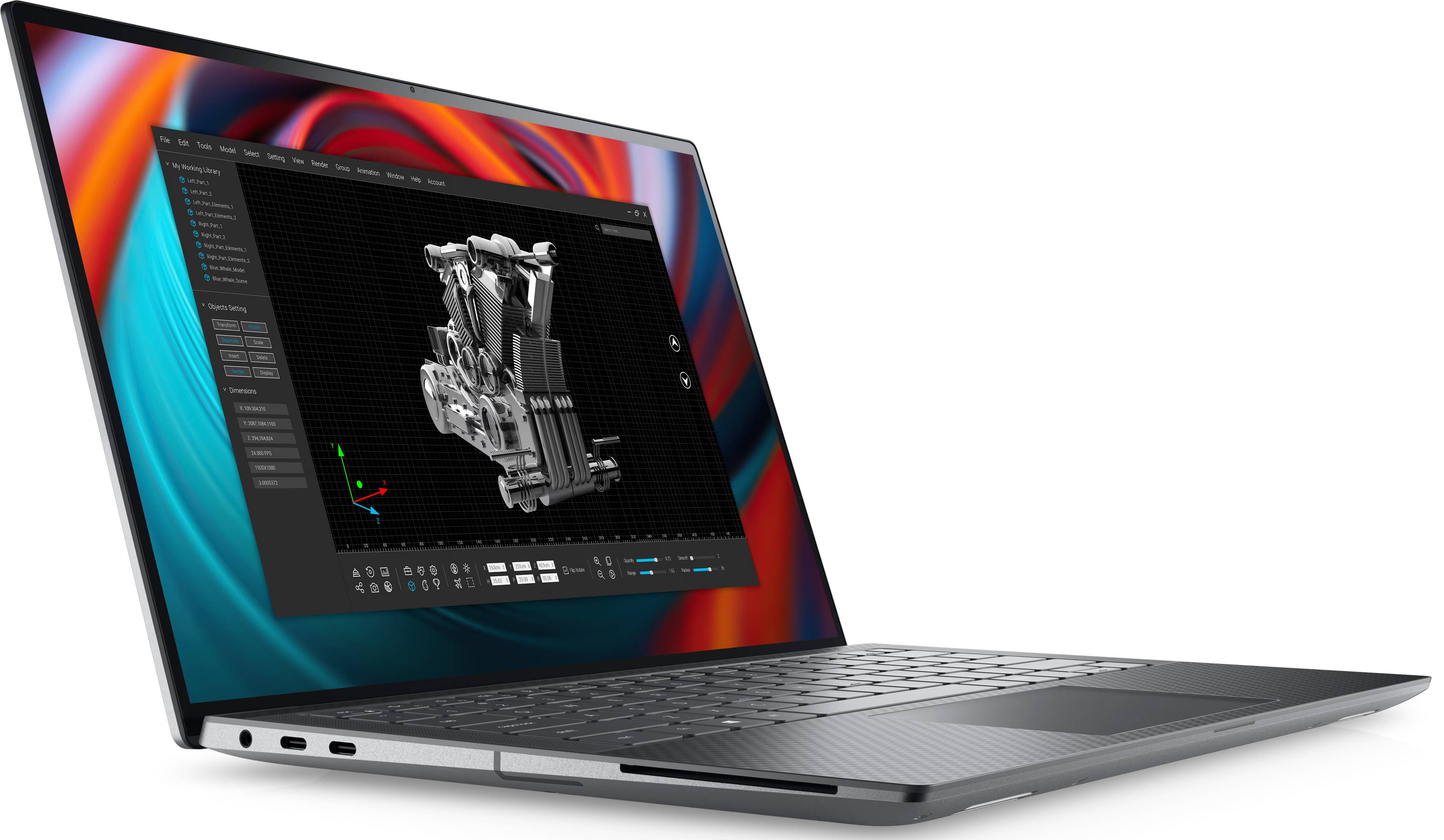 Dell Precision 5490 (AWM5490) Laptop (Core Ultra 7/32 GB/256 GB SSD/Windows 11)