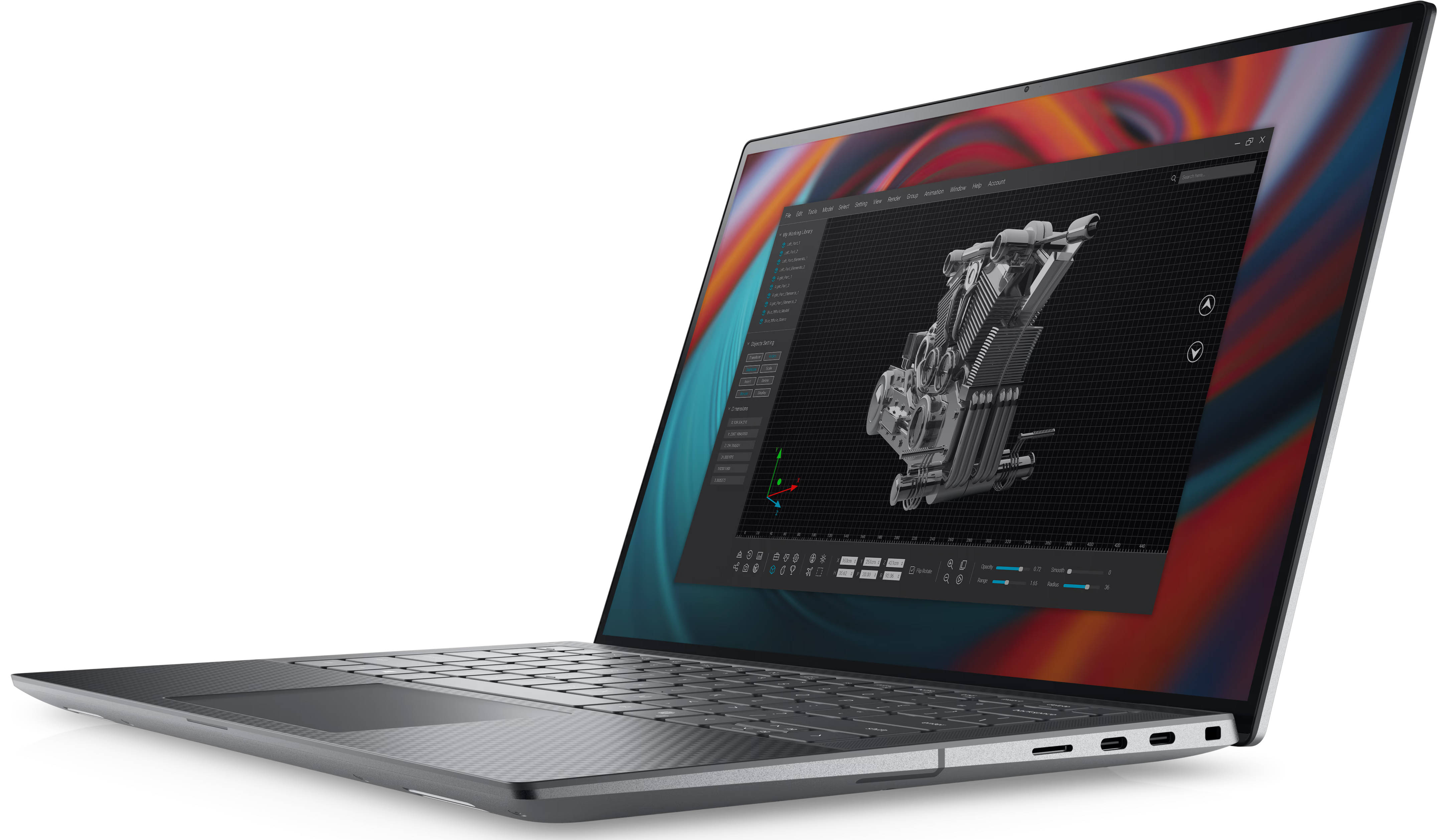 Dell Precision 5490 (AWM5490) Laptop (Core Ultra 7/32 GB/256 GB SSD/Windows 11)