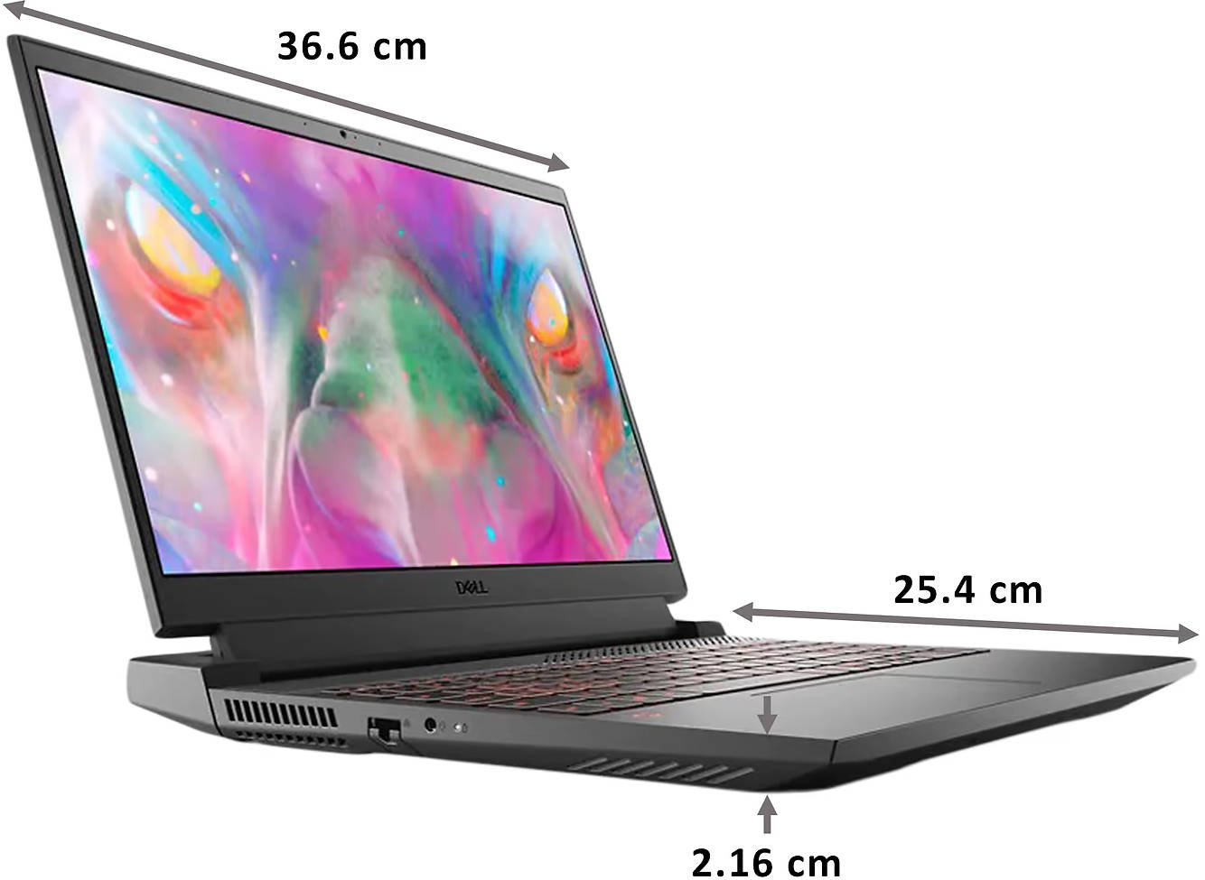 Dell G15-5510 (D560535WIN9B) Laptop (Core i5 10th Gen/16 GB/512 GB SSD/Windows 10/4 GB)