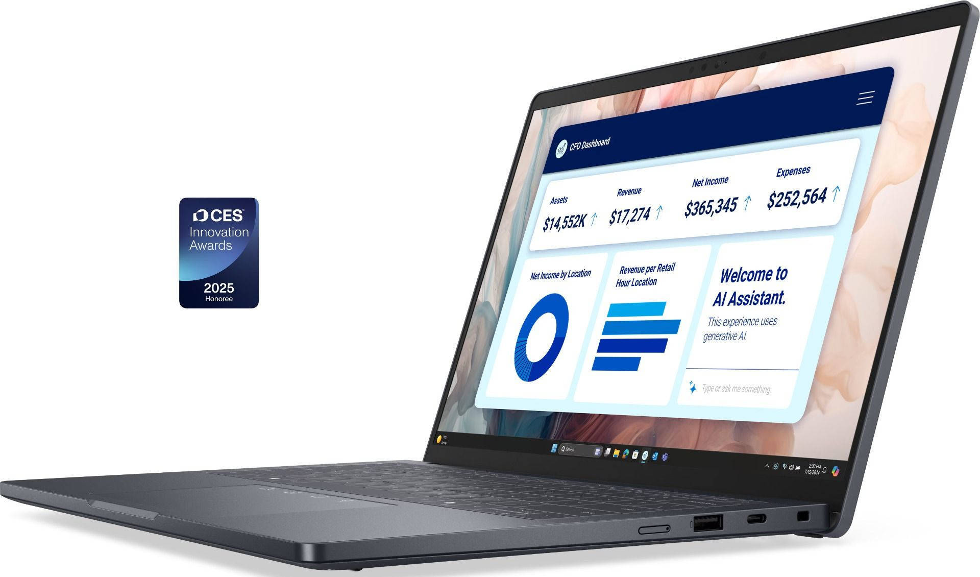 Dell Pro 14 Premium Laptop (Core Ultra 7 (Series 2)/16 GB/512 GB SSD/Windows 11)