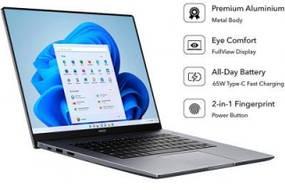Honor MagicBook 15 (BohrM-WDQ9CHNE) Laptop (AMD Hexa Core Ryzen 5/8 GB/256 GB SSD/Windows 11)