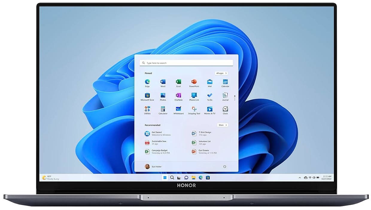 Honor MagicBook 14 (NobelM-WDQ9BHNE) Laptop (AMD Hexa Core Ryzen 5/8 GB/512 GB SSD/Windows 11)