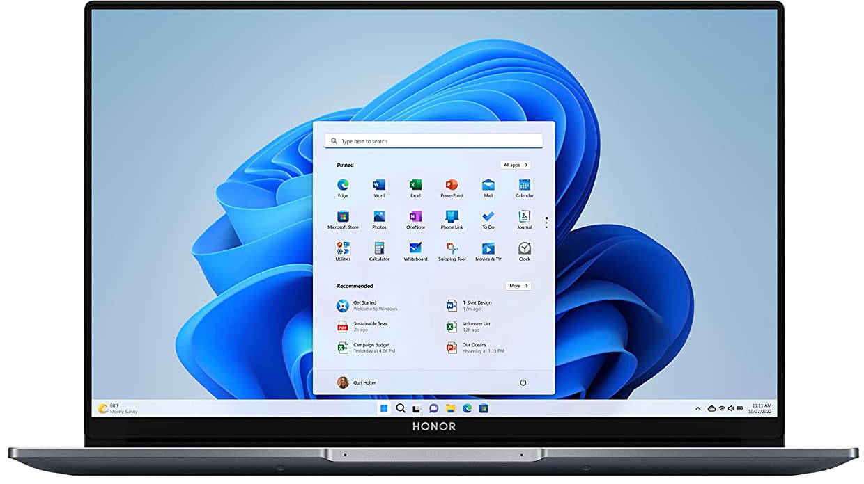Honor MagicBook 14 NobelM-WFQ9AHNE Laptop (AMD Hexa Core Ryzen 5/16 GB/512 GB SSD/Windows 11)