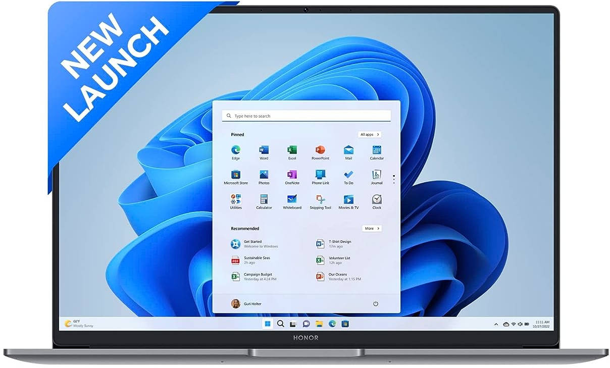 Honor MagicBook X16 (BRN-F56) Laptop (Core i5 12th Gen/16 GB/512 GB SSD/Windows 11)