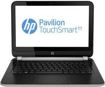 HP Pavilion TouchSmart 11-e015nr (E2S24UA) Laptop (AMD Elite Quad Core/4 GB/320 GB/Windows 8/2 GB) Price