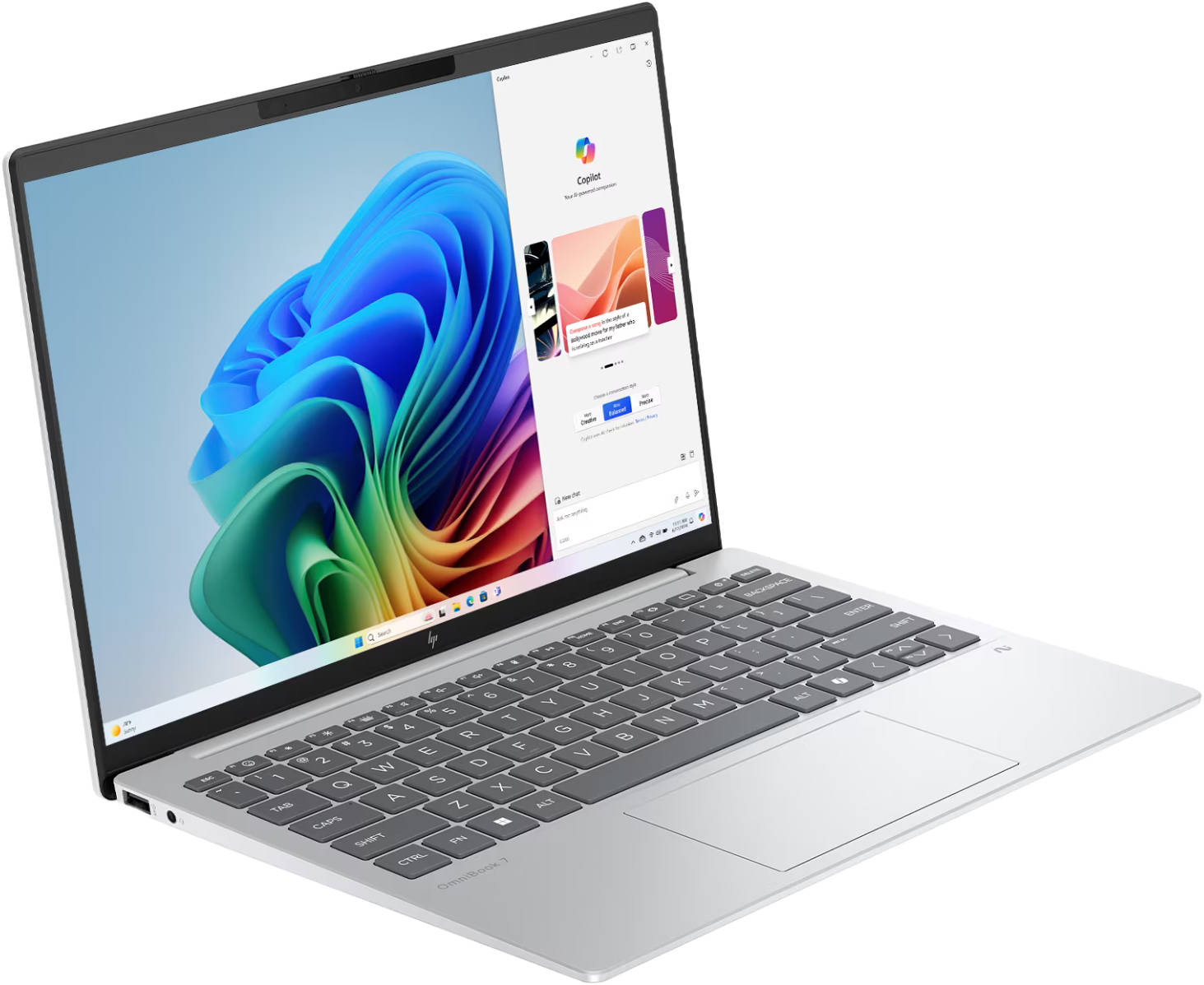 HP OmniBook 7 Aero 13-BG1456AU (BK1T2PA) Laptop (AMD Octa Core Ryzen AI 7/16 GB/512 GB SSD/Windows 11)