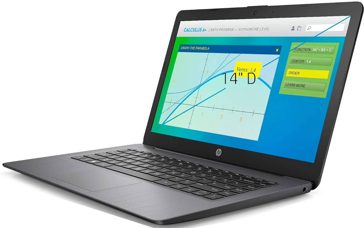 HP Stream 14-cb174wm (1A405UA) Laptop (Intel Celeron Dual Core/4 GB/64 GB eMMC/Windows 10)