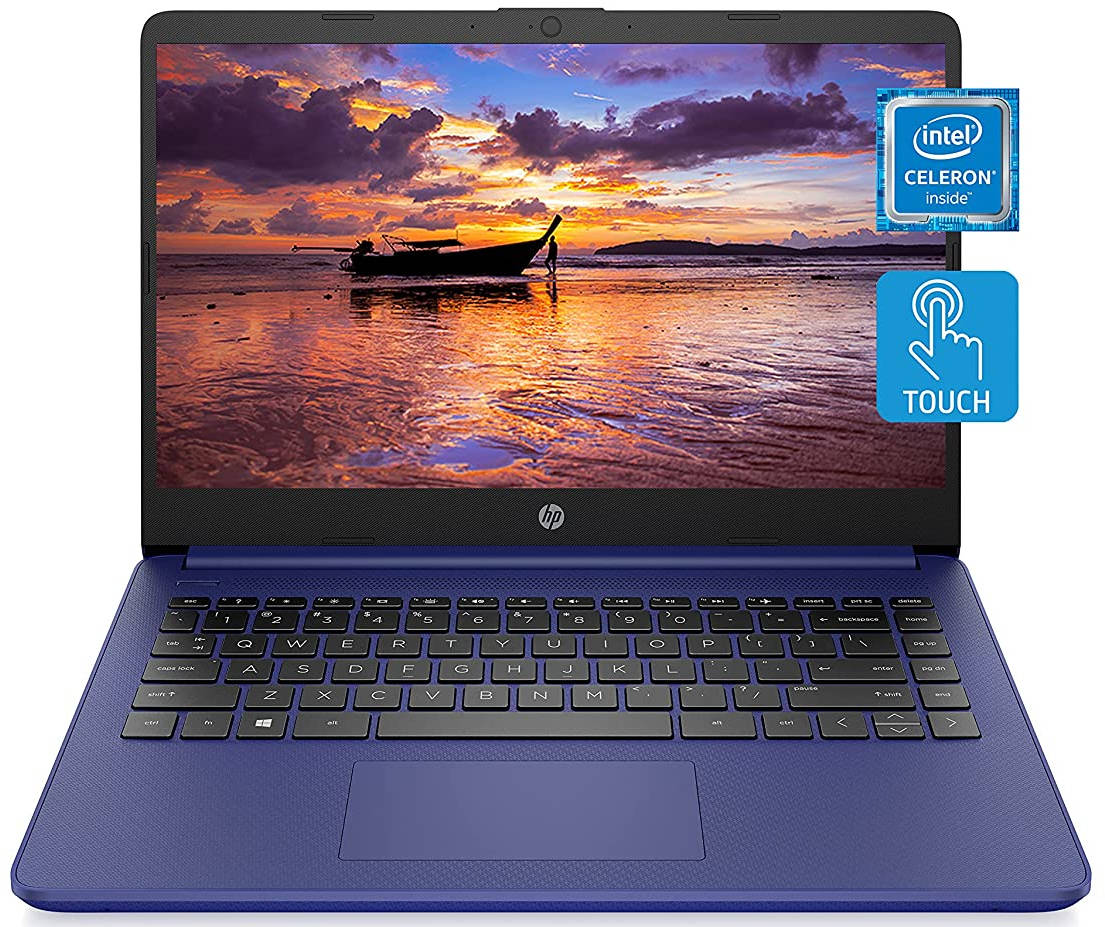 HP 14-dq0050nr (47X80UA) Laptop (Intel Celeron Dual Core/4 GB/64 GB eMMC/Windows 10)