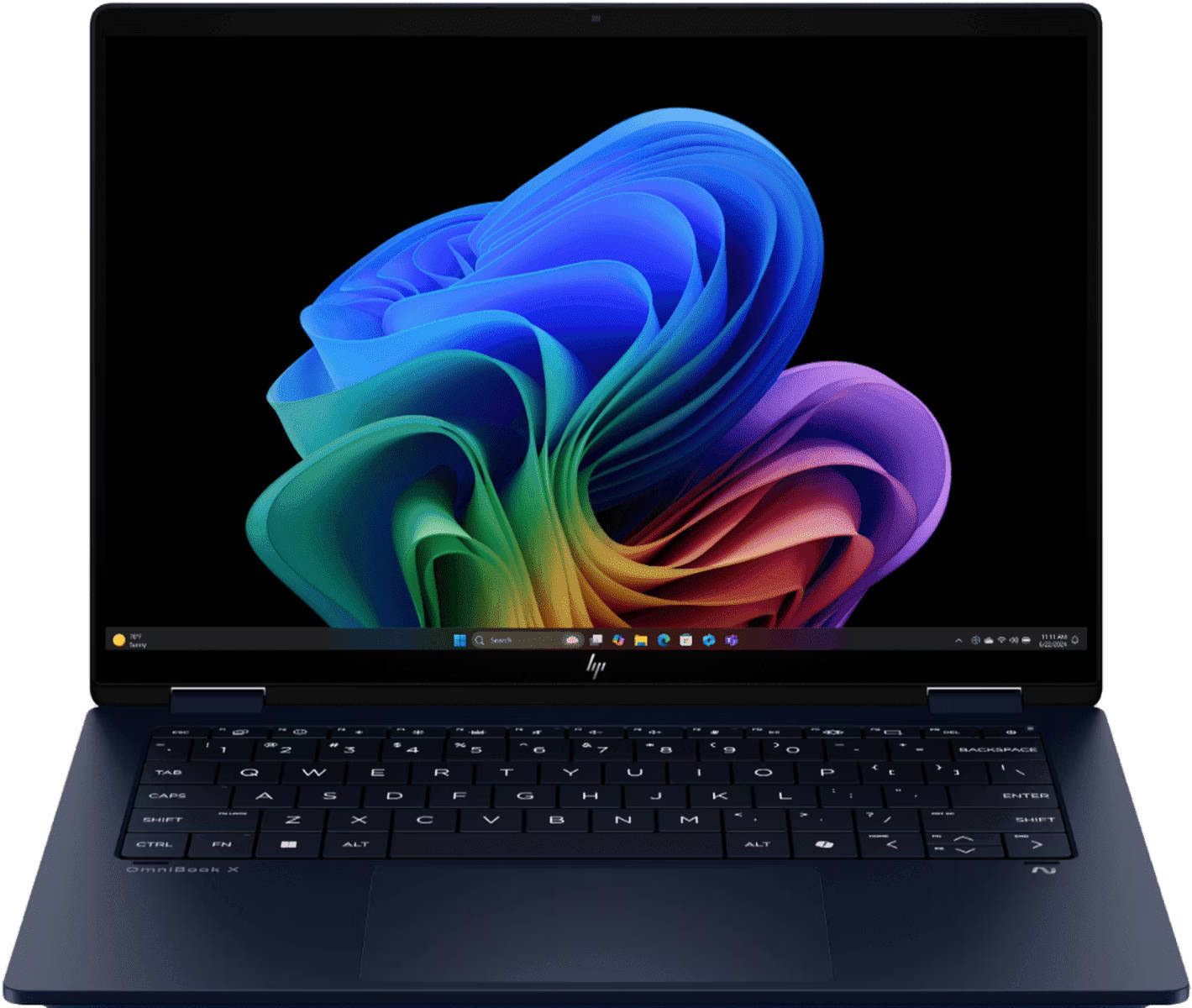HP OmniBook X Flip 14-fm0100TU (C1RB2PA) Laptop (Core Ultra 7 (Series 2)/16 GB/1 TB SSD/Windows 11/8 GB)